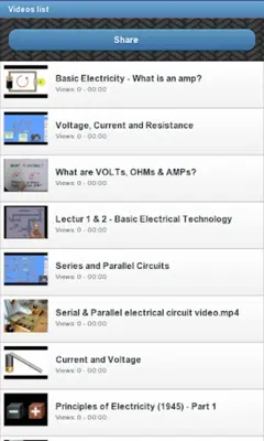 Electrician training android App screenshot 4